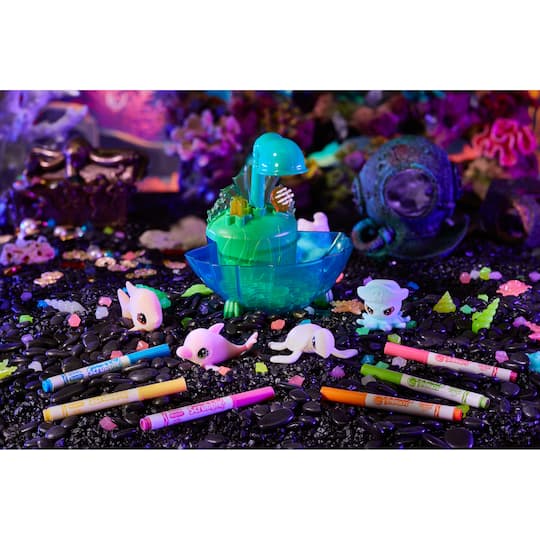Crayola® Scribble Scrubbie Ocean Pets Glow Lagoon Playset